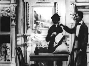 Sherlock Holmes Baffleddan bir sahne...